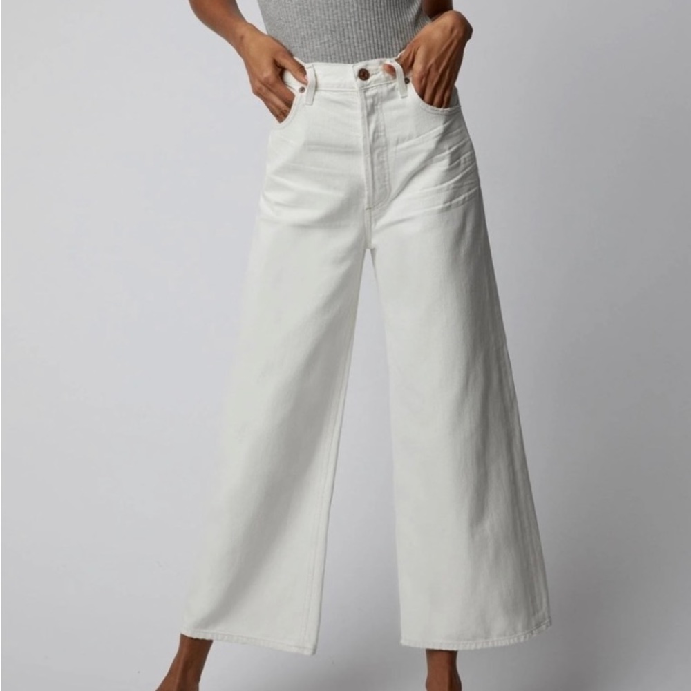 CITIZENS OF HUMANITY | Sasha | Crop High Rise Wide Leg | 28
